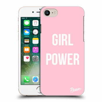 Picasee silikónový čierny obal pre Apple iPhone 8 - Girl power