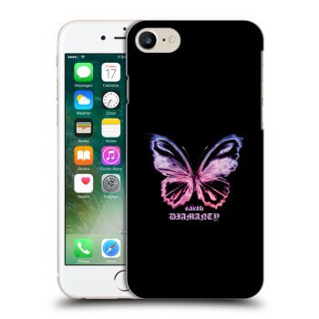 Picasee silikónový čierny obal pre Apple iPhone 8 - Diamanty Purple