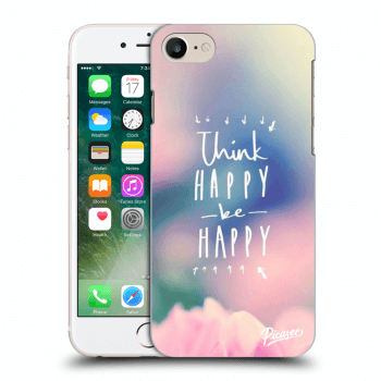 Obal pre Apple iPhone 8 - Think happy be happy