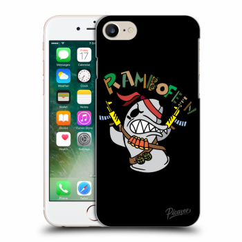 Picasee silikónový čierny obal pre Apple iPhone 8 - Rambofen