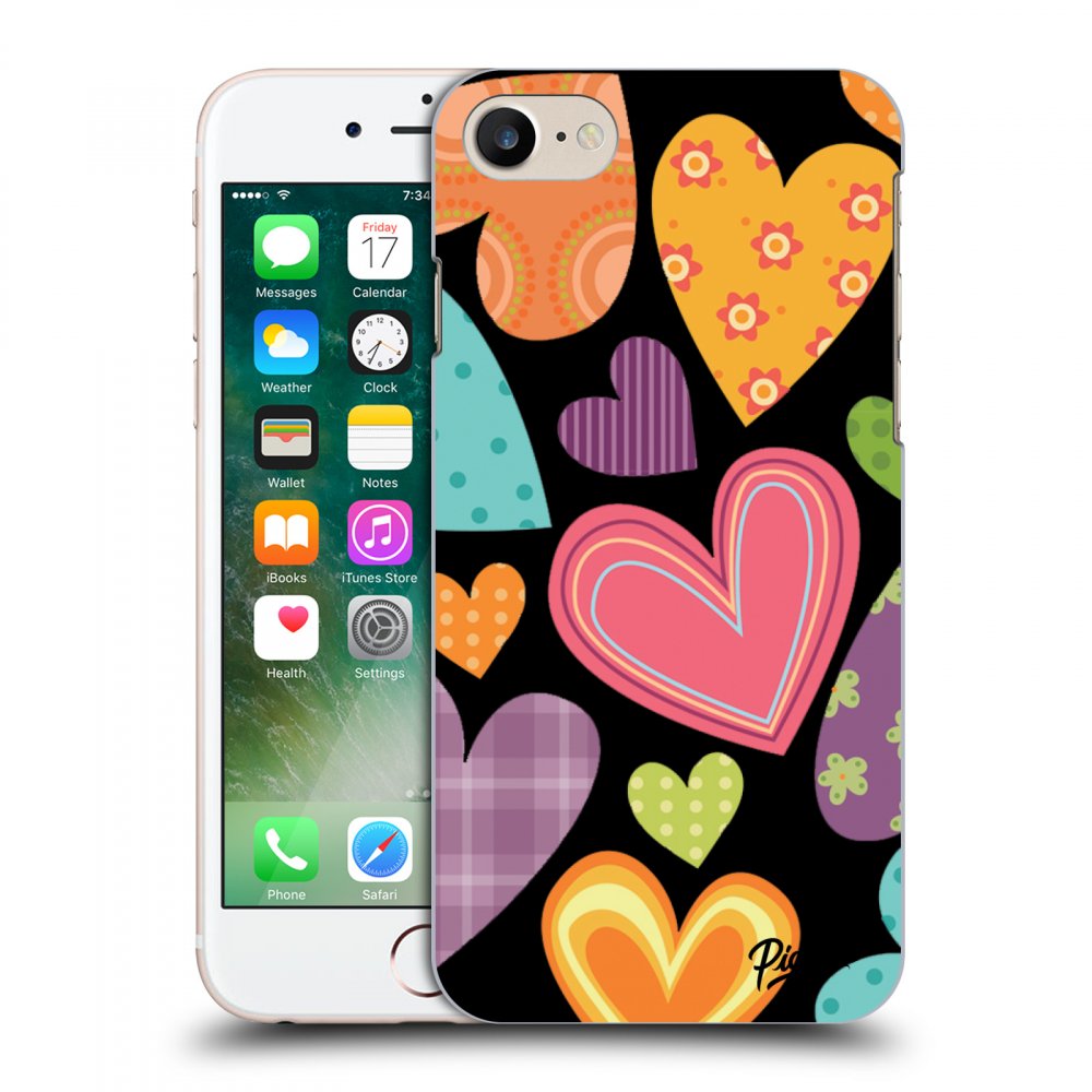 Picasee ULTIMATE CASE pro Apple iPhone 8 - Colored heart