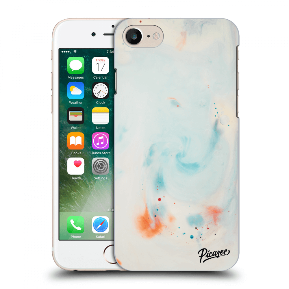 Picasee silikónový mliečny obal pre Apple iPhone 8 - Splash