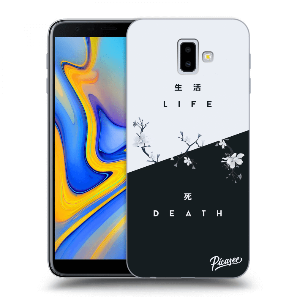Picasee silikónový prehľadný obal pre Samsung Galaxy J6+ J610F - Life - Death