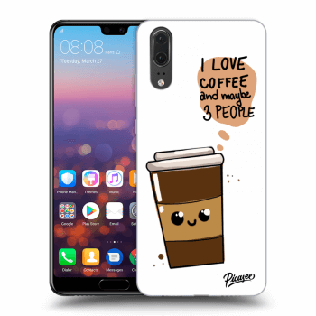 Obal pre Huawei P20 - Cute coffee