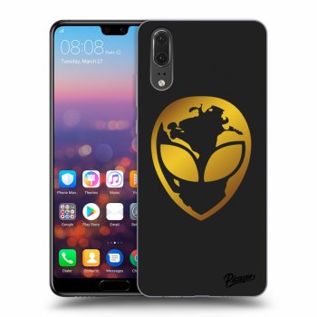 Obal pre Huawei P20 - EARTH - Gold Alien 3.0