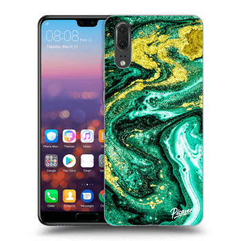 Obal pre Huawei P20 - Green Gold
