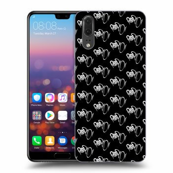 Obal pre Huawei P20 - Separ - White On Black