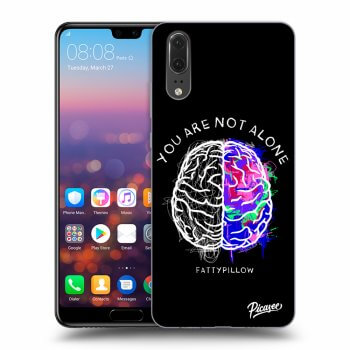 Obal pre Huawei P20 - Brain - White