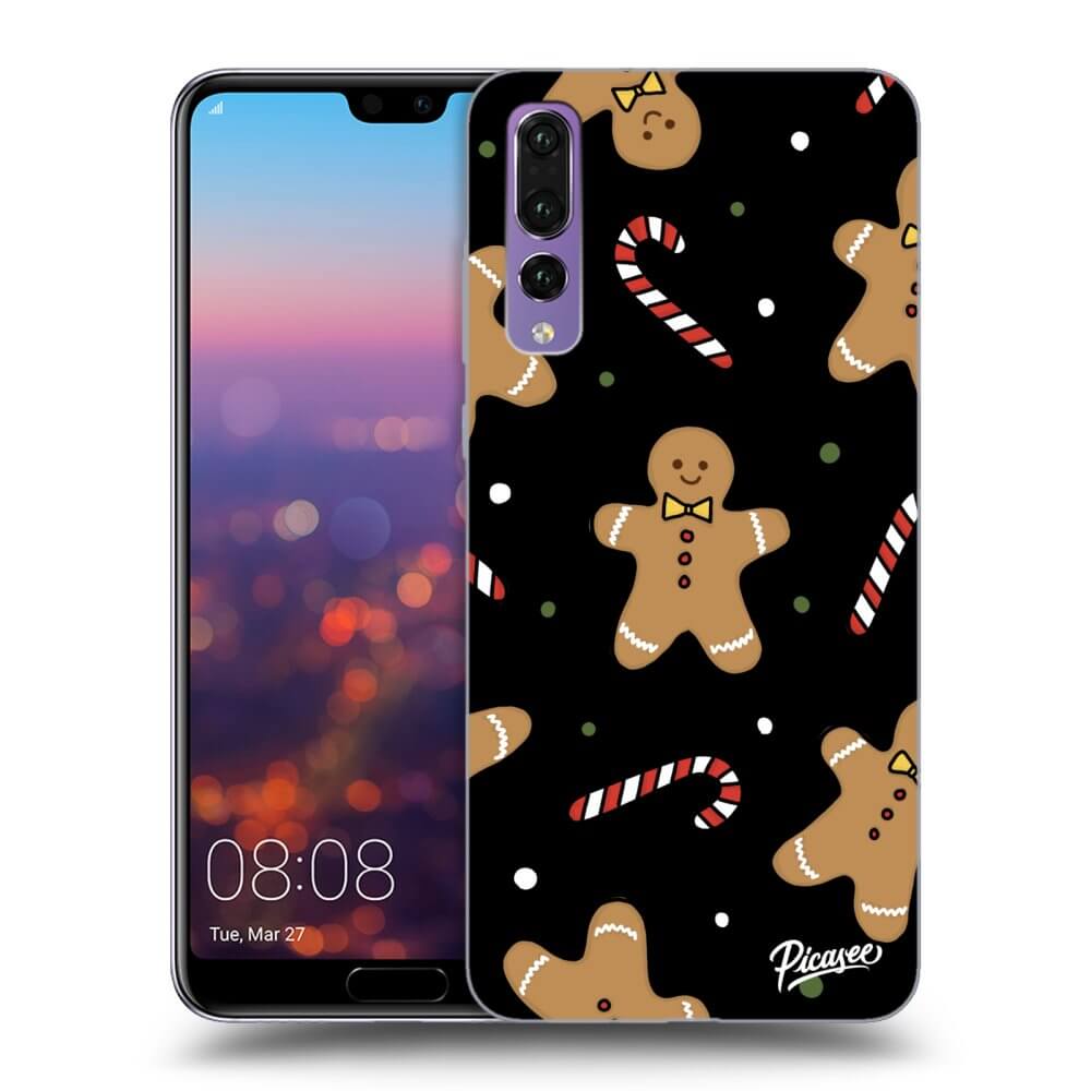 Picasee silikónový čierny obal pre Huawei P20 Pro - Gingerbread