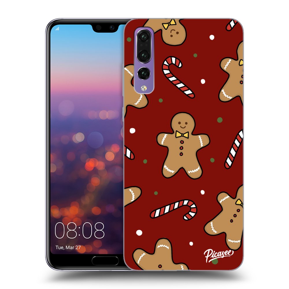 Picasee silikónový čierny obal pre Huawei P20 Pro - Gingerbread 2
