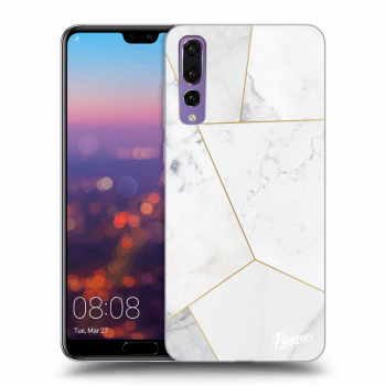 Obal pre Huawei P20 Pro - White tile