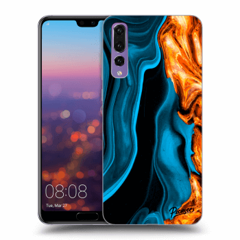 Obal pre Huawei P20 Pro - Gold blue