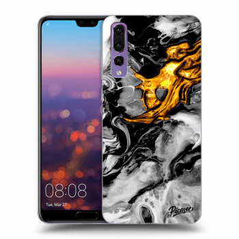 Obal pre Huawei P20 Pro - Black Gold 2