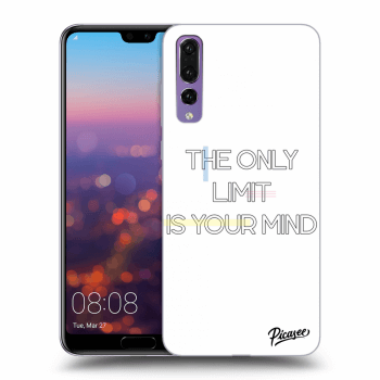 Picasee silikónový čierny obal pre Huawei P20 Pro - The only limit is your mind
