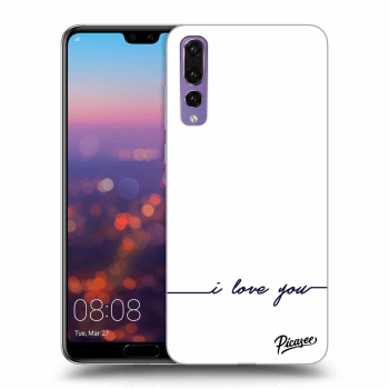 Picasee ULTIMATE CASE pro Huawei P20 Pro - I love you