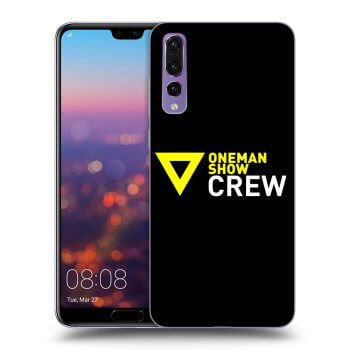 Picasee silikónový čierny obal pre Huawei P20 Pro - ONEMANSHOW CREW