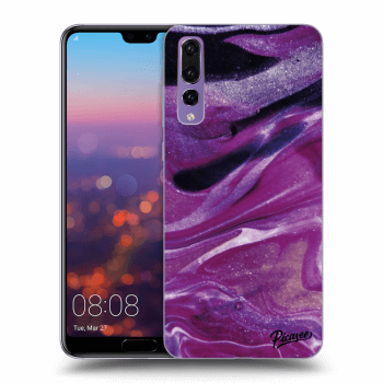 Obal pre Huawei P20 Pro - Purple glitter