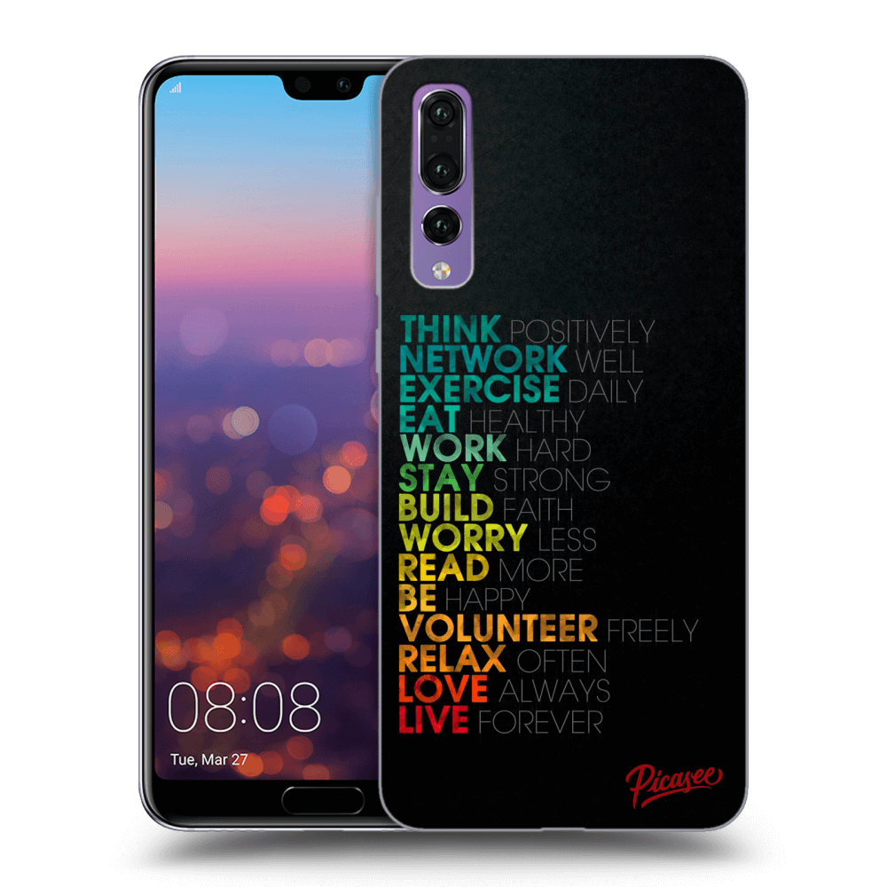 Picasee ULTIMATE CASE pro Huawei P20 Pro - Motto life