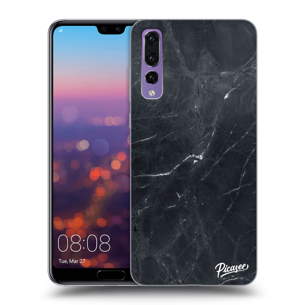 Picasee ULTIMATE CASE pro Huawei P20 Pro - Black marble