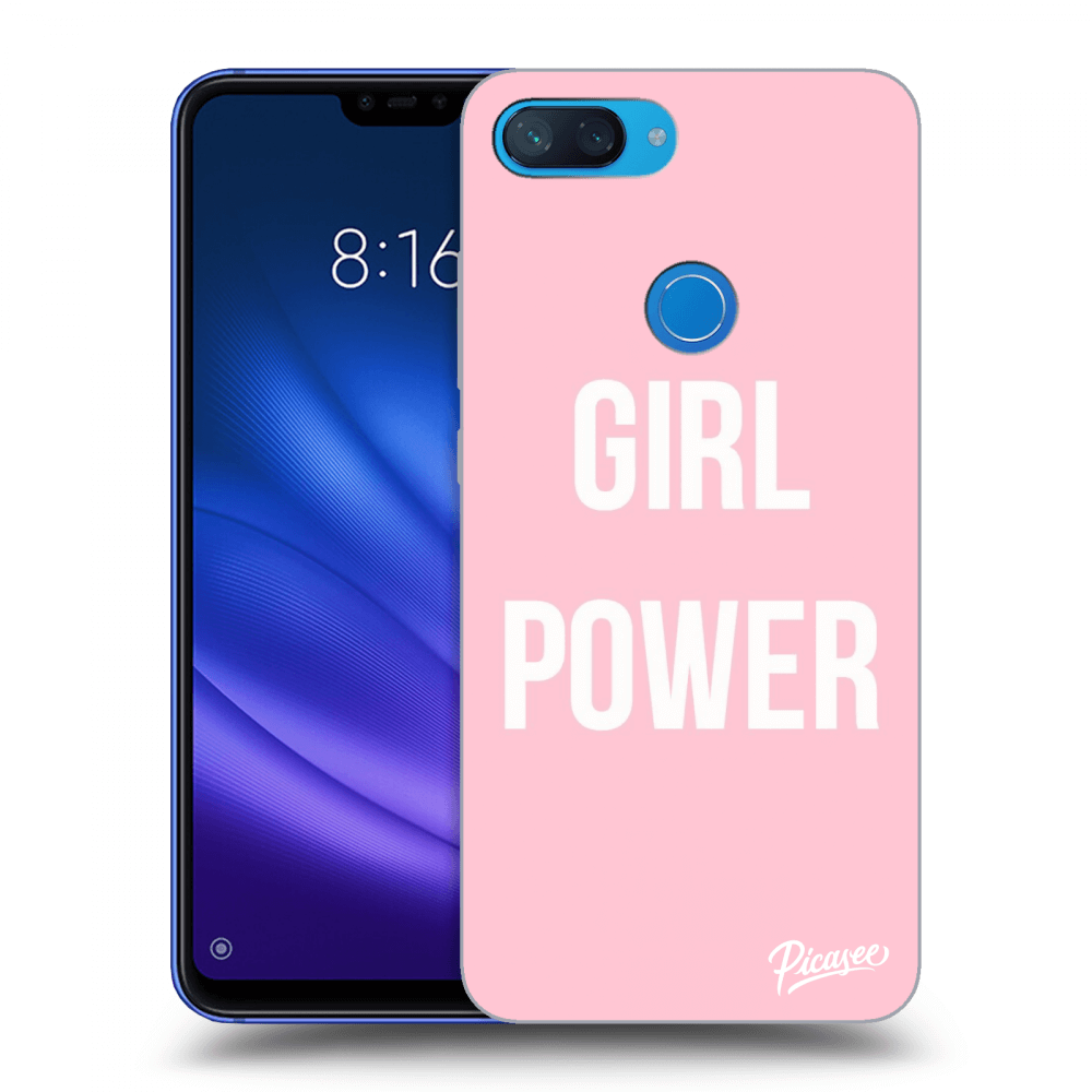 Picasee silikónový prehľadný obal pre Xiaomi Mi 8 Lite - Girl power