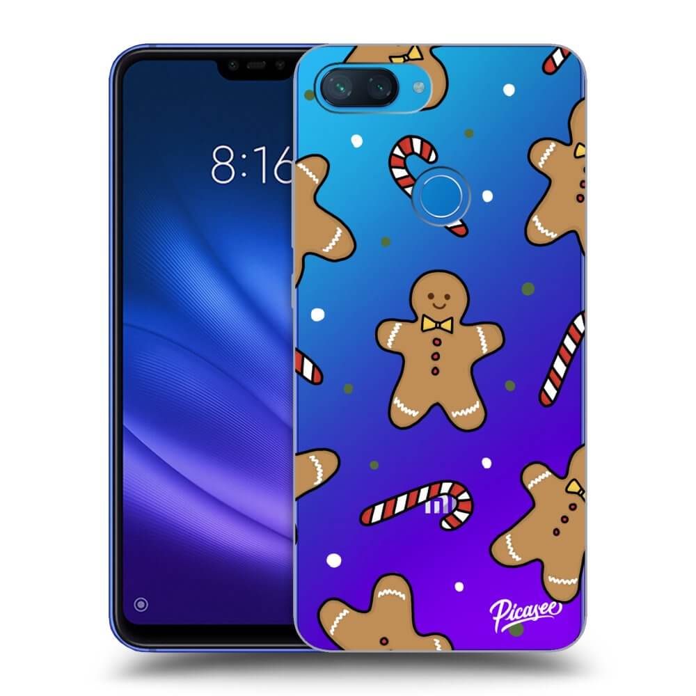 Picasee silikónový prehľadný obal pre Xiaomi Mi 8 Lite - Gingerbread