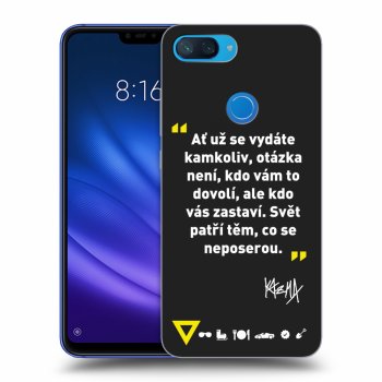 Obal pre Xiaomi Mi 8 Lite - Kazma - SVĚT PATŘÍ TĚM, CO SE NEPOSEROU