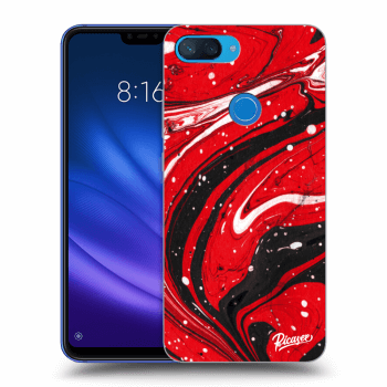 Obal pre Xiaomi Mi 8 Lite - Red black