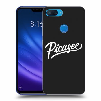 Picasee silikónový čierny obal pre Xiaomi Mi 8 Lite - Picasee - White