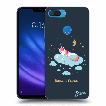 Picasee silikónový prehľadný obal pre Xiaomi Mi 8 Lite - Believe In Unicorns