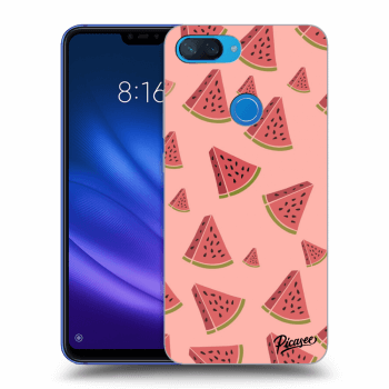 Picasee silikónový prehľadný obal pre Xiaomi Mi 8 Lite - Watermelon