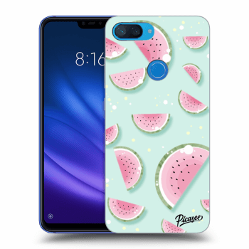 Picasee silikónový čierny obal pre Xiaomi Mi 8 Lite - Watermelon 2