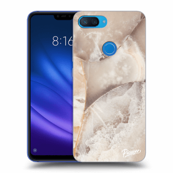 Obal pre Xiaomi Mi 8 Lite - Cream marble