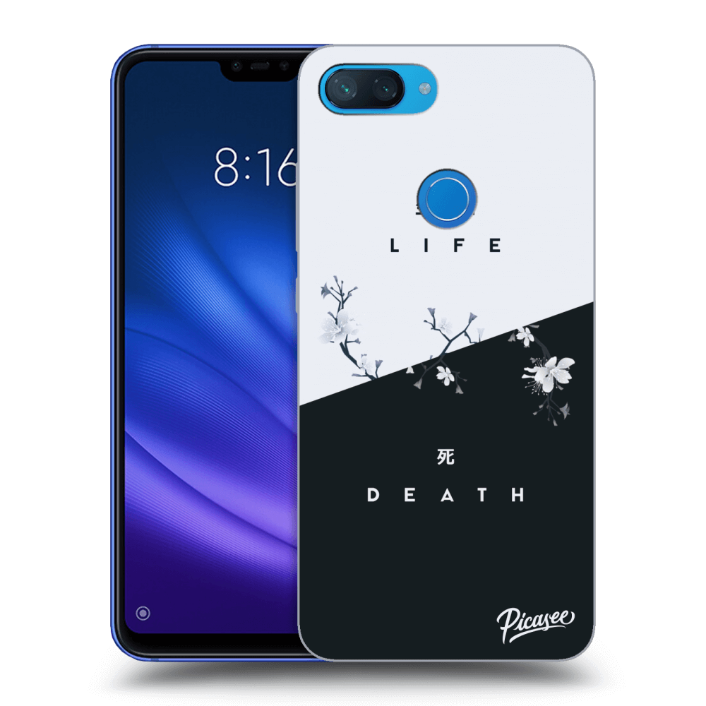 Picasee silikónový prehľadný obal pre Xiaomi Mi 8 Lite - Life - Death