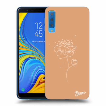 Obal pre Samsung Galaxy A7 2018 A750F - Peonies