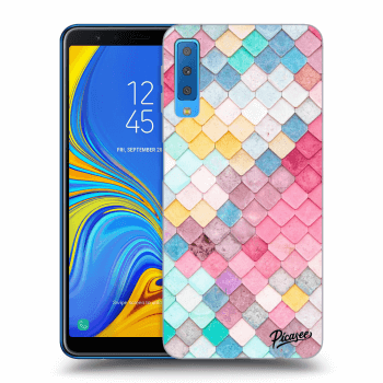 Obal pre Samsung Galaxy A7 2018 A750F - Colorful roof
