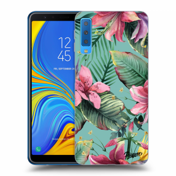Picasee silikónový čierny obal pre Samsung Galaxy A7 2018 A750F - Hawaii