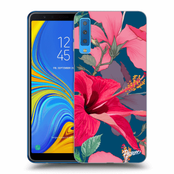 Obal pre Samsung Galaxy A7 2018 A750F - Hibiscus