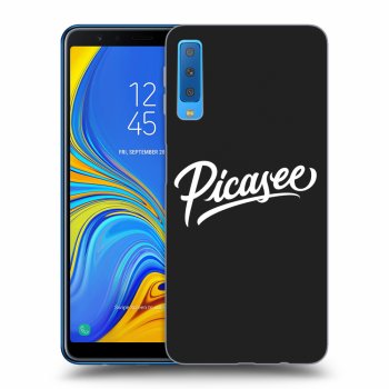 Picasee silikónový čierny obal pre Samsung Galaxy A7 2018 A750F - Picasee - White
