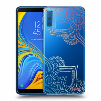 Obal pre Samsung Galaxy A7 2018 A750F - Flowers pattern
