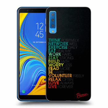 Obal pre Samsung Galaxy A7 2018 A750F - Motto life