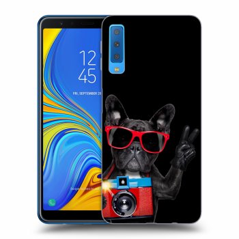 Obal pre Samsung Galaxy A7 2018 A750F - French Bulldog