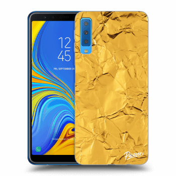 Obal pre Samsung Galaxy A7 2018 A750F - Gold