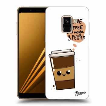 Obal pre Samsung Galaxy A8 2018 A530F - Cute coffee