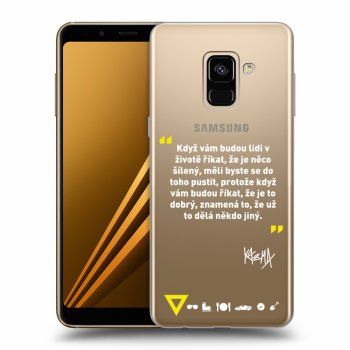 Obal pre Samsung Galaxy A8 2018 A530F - Kazma - MĚLI BYSTE SE DO TOHO PUSTIT