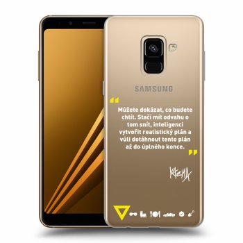 Obal pre Samsung Galaxy A8 2018 A530F - Kazma - MŮŽETE DOKÁZAT, CO BUDETE CHTÍT