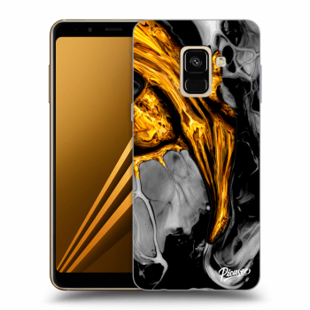 Obal pre Samsung Galaxy A8 2018 A530F - Black Gold