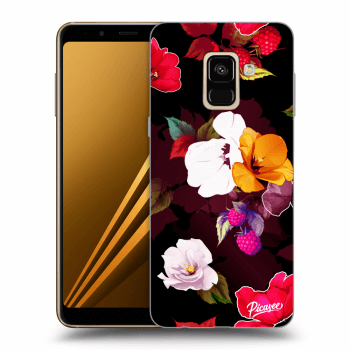 Obal pre Samsung Galaxy A8 2018 A530F - Flowers and Berries