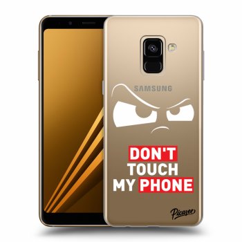 Obal pre Samsung Galaxy A8 2018 A530F - Cloudy Eye - Transparent