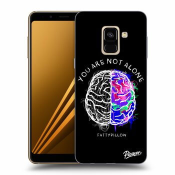 Obal pre Samsung Galaxy A8 2018 A530F - Brain - White