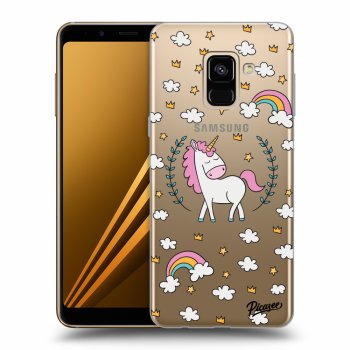 Obal pre Samsung Galaxy A8 2018 A530F - Unicorn star heaven